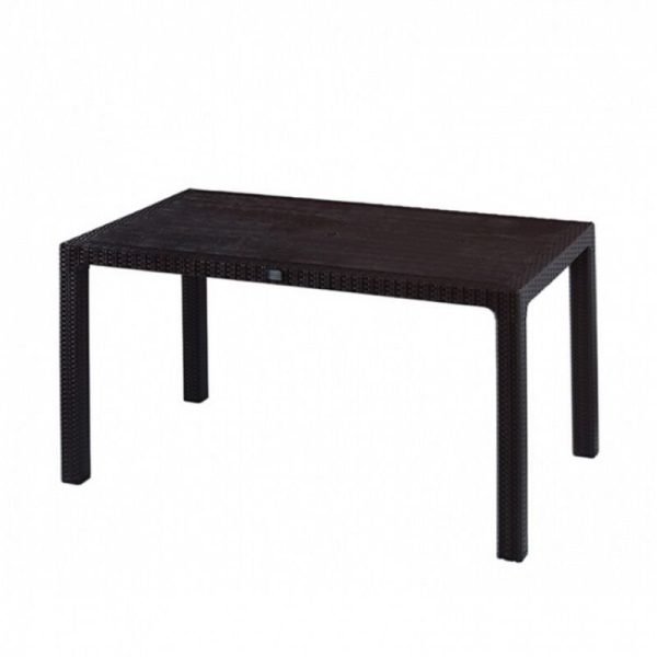 Пластична маса ратан 150х90 ЦТ065 Кафена