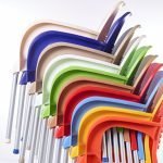 Пластичен стол со метални ногарки ЦТ015 – Капучино