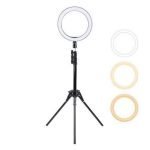 Селфи држач за сликање и шминкање со ламба