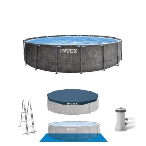 Intex 457x122 Greywood full