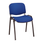 Канцелариска столица Iso Black