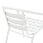 Метална столица - алуминиумска (Бела) - Image 6