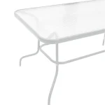 Метална маса VALOR 140x80cm Бела - Image 3