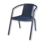 Сет маса Ø-80+ 4 столици ратан пластичен - Image 3