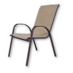 Сет маса 150х80 + 6 столици текстилни - Кафена - Image 2