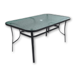 Сет маса со 6 столици Текстилен - Кафени - Image 4