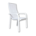 Сет маса 120х70 + 4 столици бели DM1-15.1 - Image 5