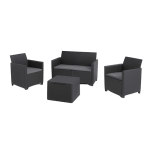 Сет Marie двосед, масичка и две фотелји