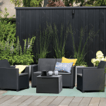 Сет Marie двосед, масичка и две фотелји