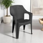 Пластична столица ФОРЦА - Кафе, Капучино, Антрацит 78326 - Image 5