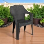 Пластична столица ФОРЦА - Кафе, Капучино, Антрацит 78326 - Image 3