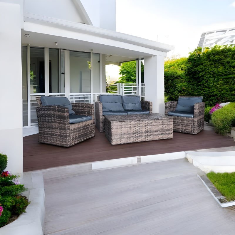 Ратан сет двосед + 2 фотељи + масичка