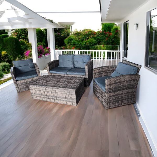 Ратан сет двосед + 2 фотељи + масичка