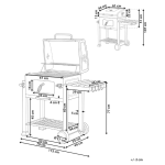Скара на жар со постоље