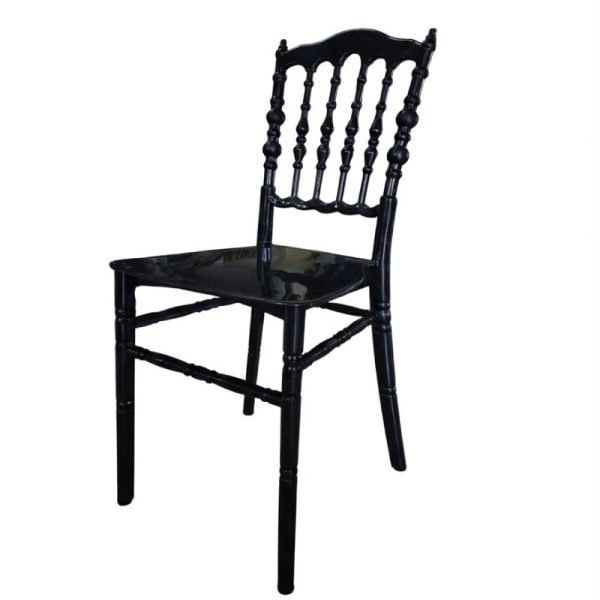 Пластична столица НАПОЛЕОН црна