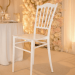 Пластична столица НАПОЛЕОН бела - Image 2