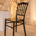 Пластична столица НАПОЛЕОН црна - Image 2