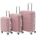 set kuferi rozov dito